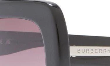 商品Burberry|52mm Square Sunglasses,价格¥900,第4张图片详细描述