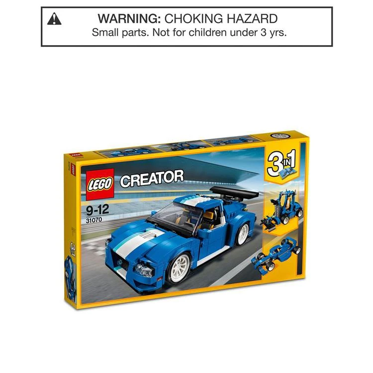 商品LEGO|664-Pc. Creator Turbo Track Racer,价格¥448,第1张图片