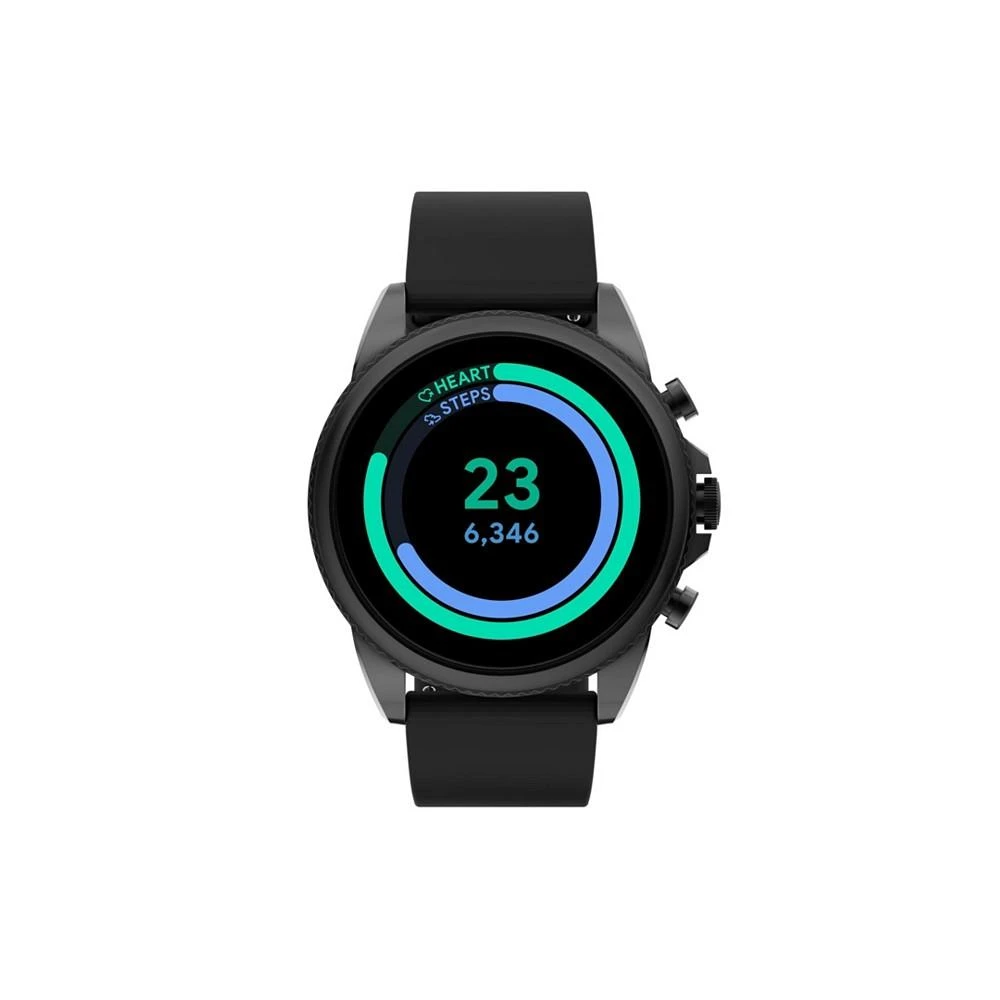 Men's Gen 6 Black Silicone Strap Smartwatch 44mm 商品