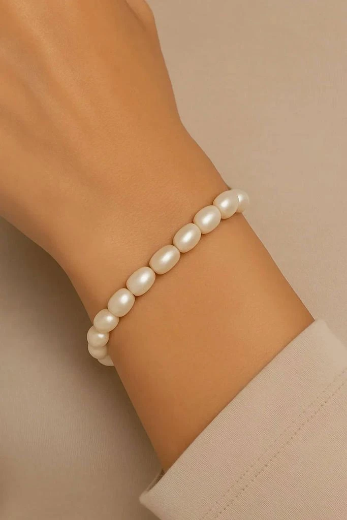 商品eklexic|Eklexic - Women's Pearl Bead Bracelet,价格¥783,第2张图片详细描述