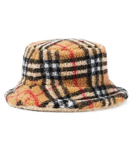 商品Burberry|Burberry Check抓绒渔夫帽,价格¥1102,第4张图片详细描述