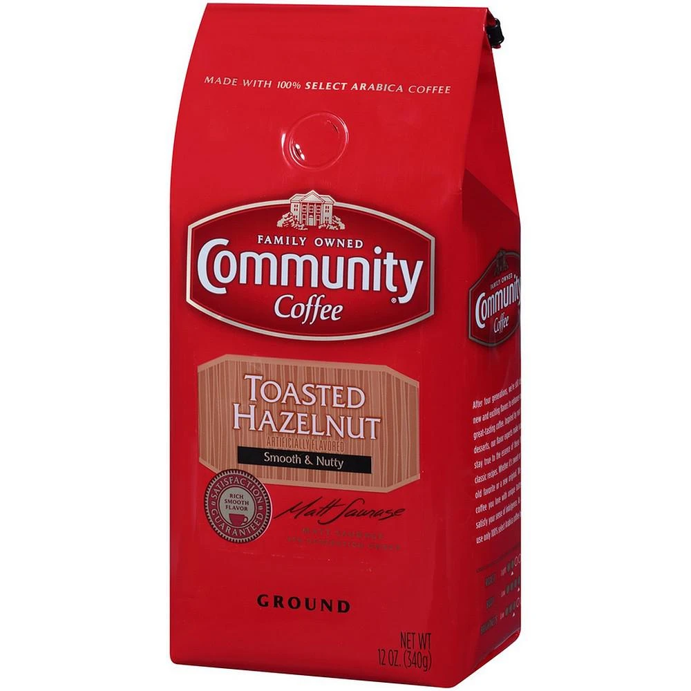 Toasted Hazelnut Medium Roast Premium Ground Coffee, 12 Oz - 6 Pack 商品