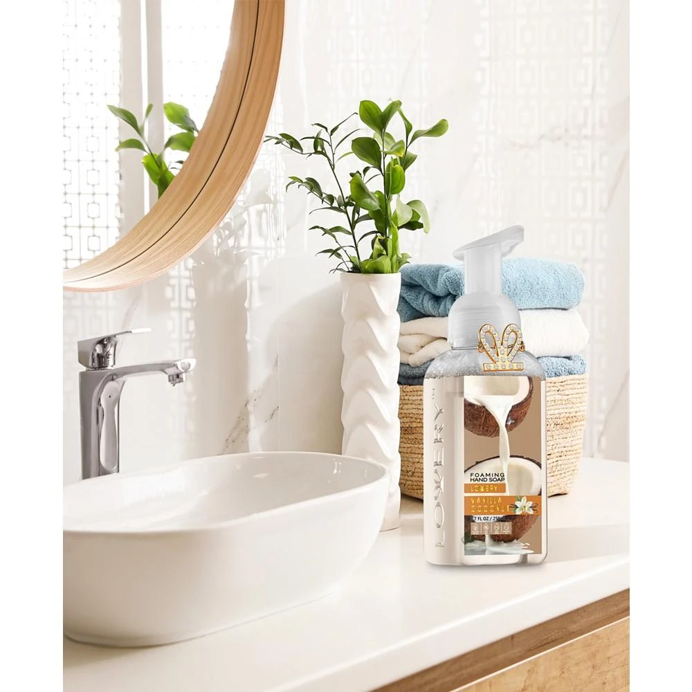 商品Lovery|Hand Foaming Soap in Vanilla Coconut, Moisturizing Hand Soap with Flawless Crystal Heart Bracelet - Hand Wash Set, 2 Piece,价格¥113,第2张图片详细描述