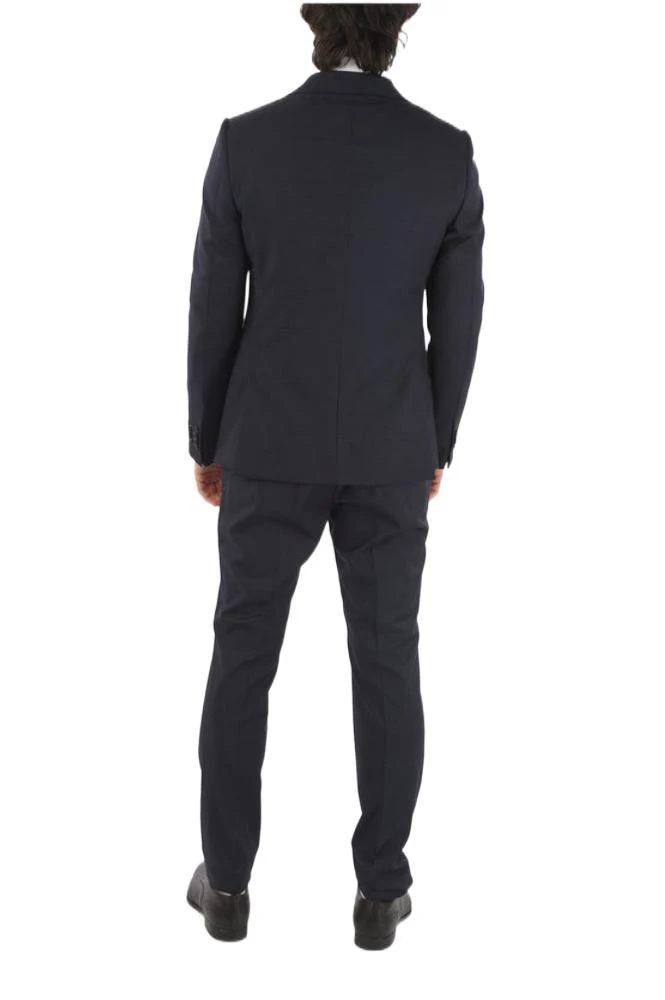 商品Zegna|Ermenegildo Zegna Men&#39;s  Blue Other Materials Suit,价格¥3888,第4张图片详细描述