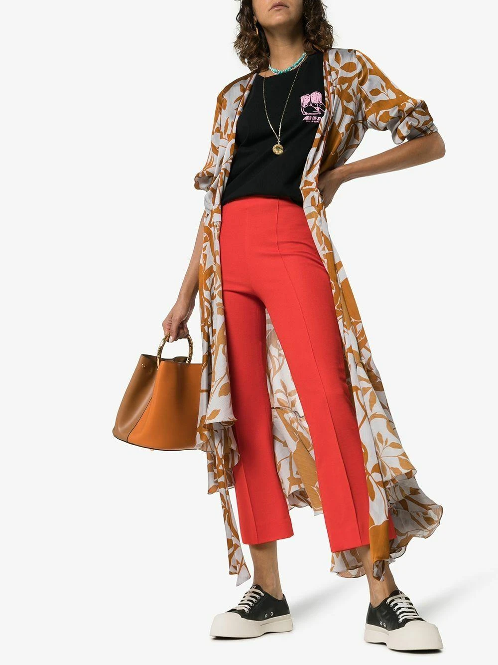 商品【商品预售7天】 Marni|Marni 女士休闲鞋 SNZW003020P272200N99 黑色,价格¥3252,第5张图片详细描述
