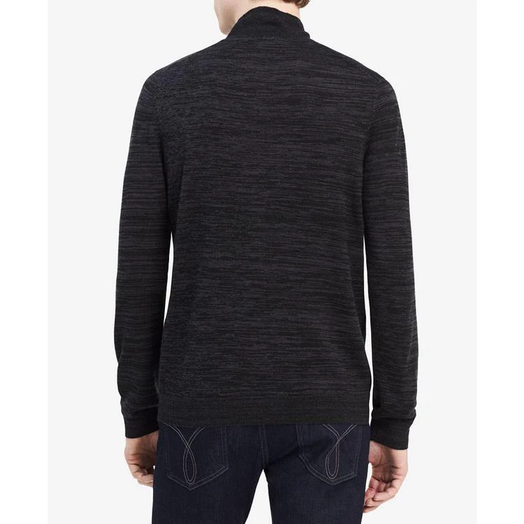 商品Calvin Klein|Men's Merino Zip-Up Sweater, Created for Macy's,价格¥243,第3张图片详细描述