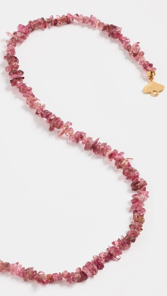 商品Chan Luu|Chan Luu 18k 镀金粉色电气石项链,价格¥321,第4张图片详细描述