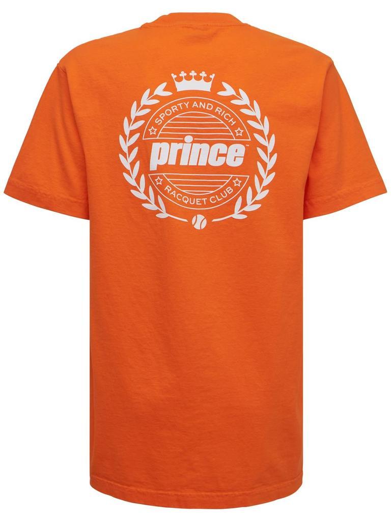 商品Sporty & Rich|Prince Crest T-shirt,价格¥215,第6张图片详细描述