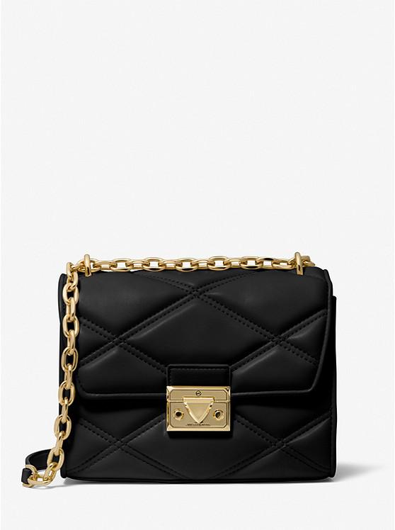 MICHAEL Michael Kors | Serena Small Quilted Faux Leather Crossbody Bag 866.43元 商品图片