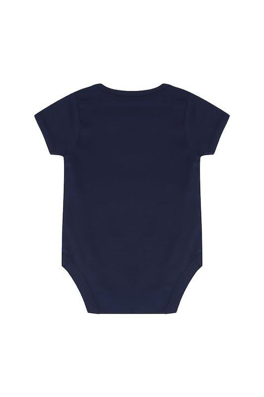 商品Larkwood|Larkwood Baby Boys/Girls Essential Short Sleeve Bodysuit (Navy) Navy (Blue),价格¥102,第1张图片