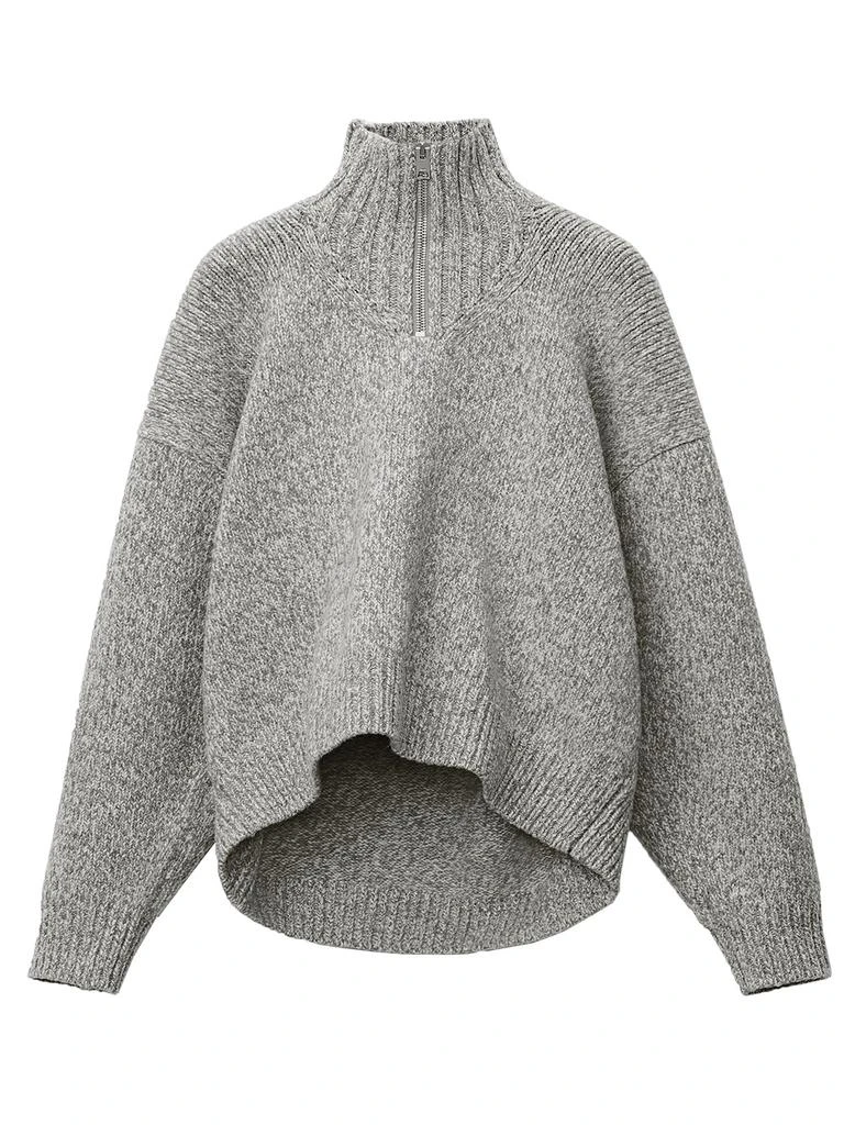 商品Alexander Wang|Half-zip Turtleneck Pullover,价格¥5101,第1张图片