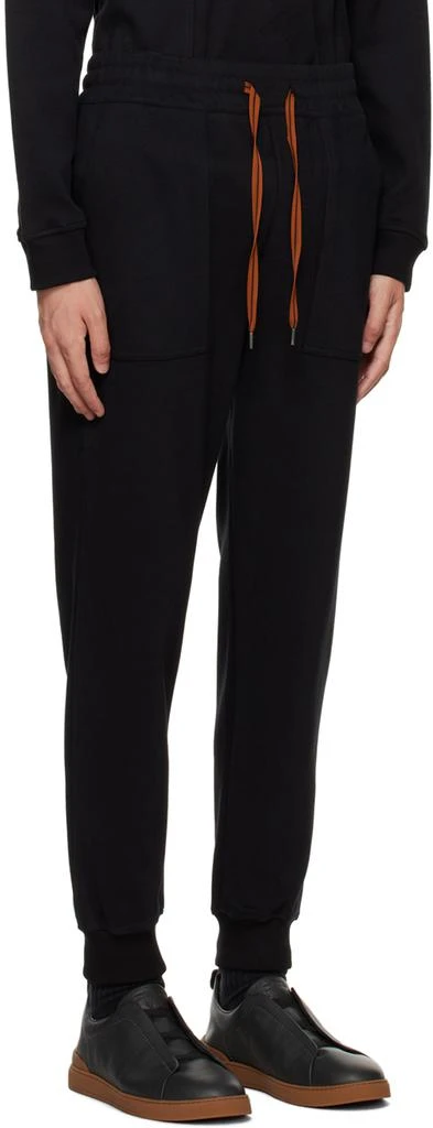 商品Zegna|Black Essential Sweatpants,价格¥1694,第2张图片详细描述