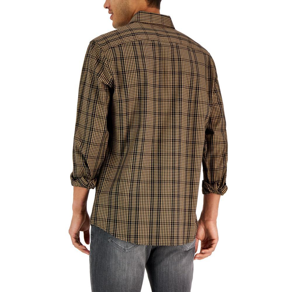 商品Michael Kors|Men's Thames Classic-Fit Check Button-Down Shirt,价格¥479,第4张图片详细描述