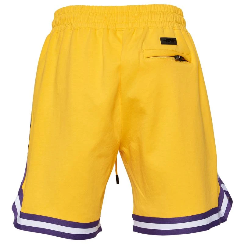 商品Pro Standard|Pro Standard Lakers NBA Team Logo Pro Shorts - Men's,价格¥562,第4张图片详细描述