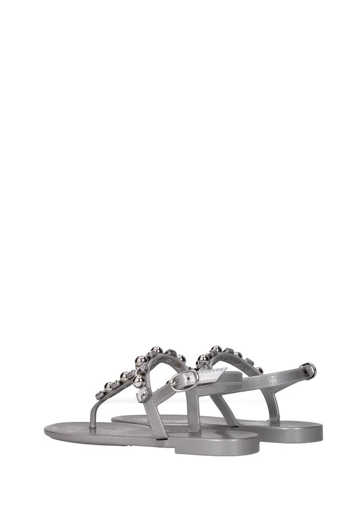 商品Stuart Weitzman|Sandals jelly Rubber Silver,价格¥795,第4张图片详细描述