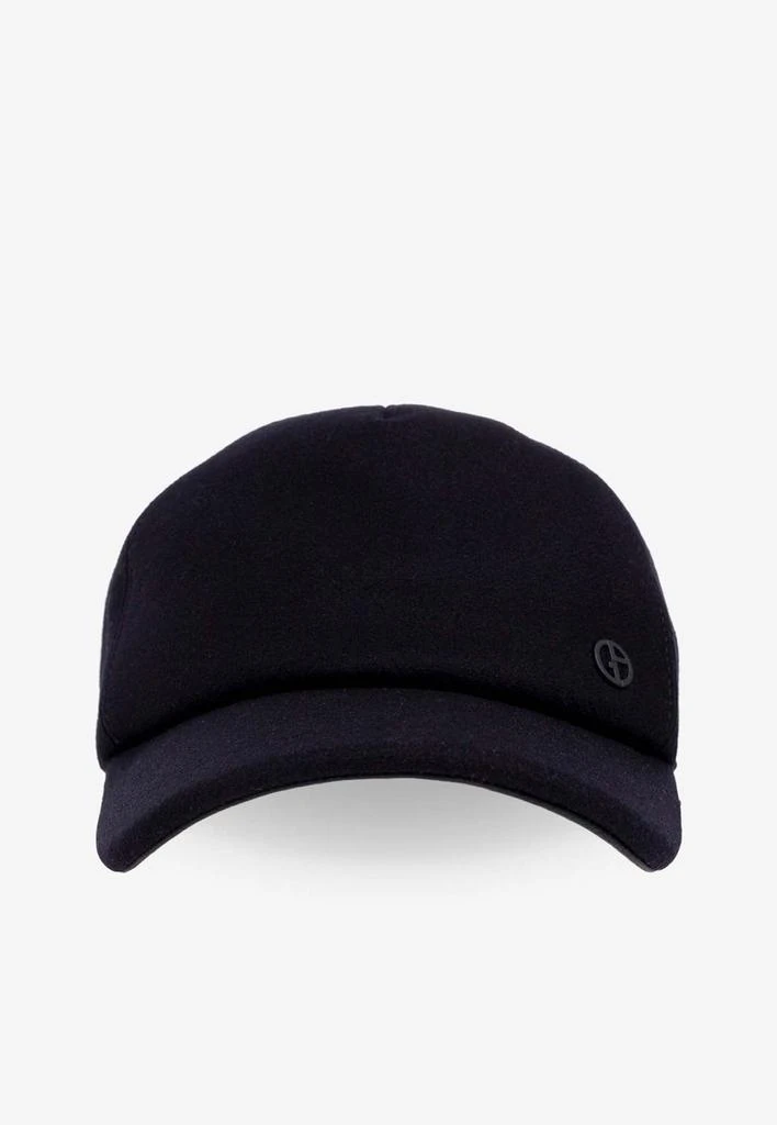 商品Giorgio Armani|Logo-Appliqué Baseball Cap,价格¥2393,第1张图片