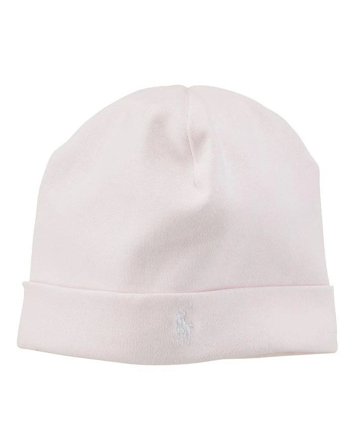 商品Ralph Lauren|女婴Girls' Layette Beanie - Baby,价格¥147,第1张图片详细描述