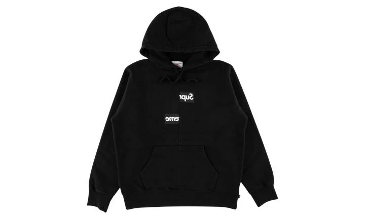商品Supreme|Supreme CDG Split Box Logo Hooded Swea,价格¥5343-¥8443,第1张图片