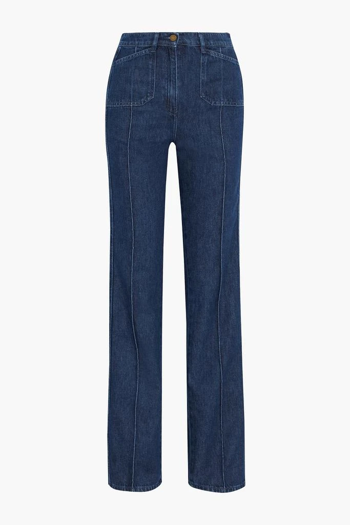 商品IRIS & INK|Carole high-rise straight-leg jeans,价格¥1302,第2张图片详细描述