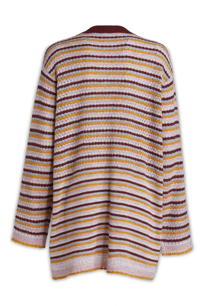 商品See by Chloé|See By Chloé Striped V-Neck Cardigan,价格¥1778,第2张图片详细描述