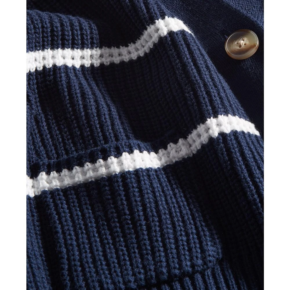 商品On 34th|Women's Striped Patch-Pocket V-Neck Cardigan, Created for Macy's,价格¥268,第3张图片详细描述