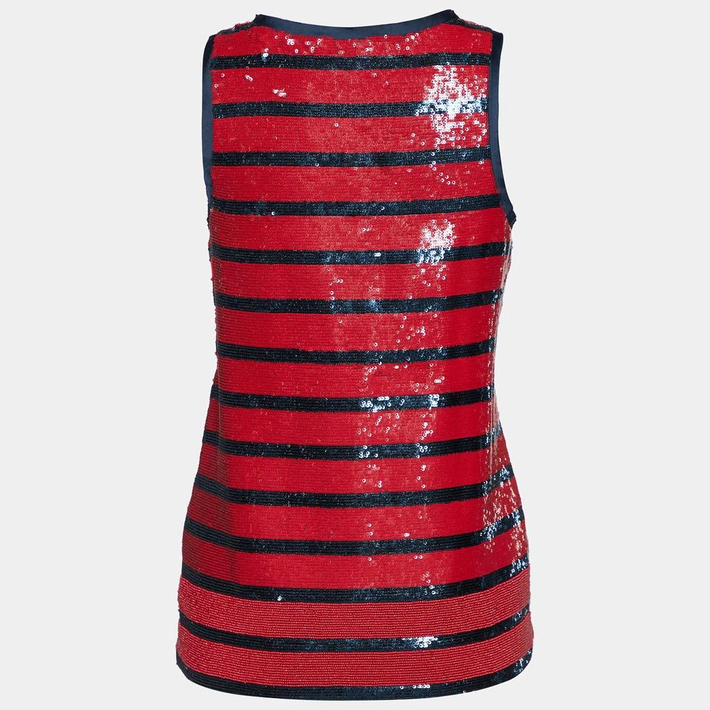 商品Ralph Lauren|Polo Ralph Lauren Red & Navy Blue Sequined Tank Top S,价格¥982,第2张图片详细描述