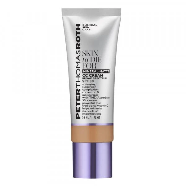 商品Peter Thomas Roth|Skin to Die For™ Mineral-Matte CC Cream SPF 30 Medium,价格¥146,第1张图片