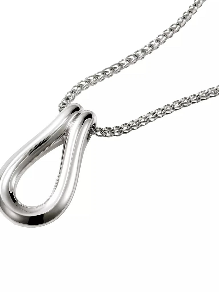 商品John Hardy|Surf Sterling Silver Etruscan Chain Pendant Necklace,价格¥3693,第4张图片详细描述
