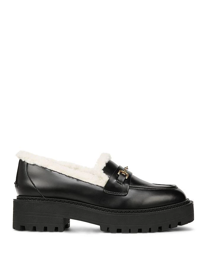 商品Sam Edelman|Women's Laurs Fleece Lined Platform Loafers,价格¥719,第2张图片详细描述