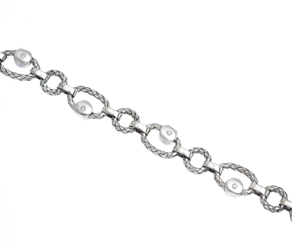 商品Alisa|Alisa Women's Sterling Silver Bracelet,价格¥3013,第1张图片