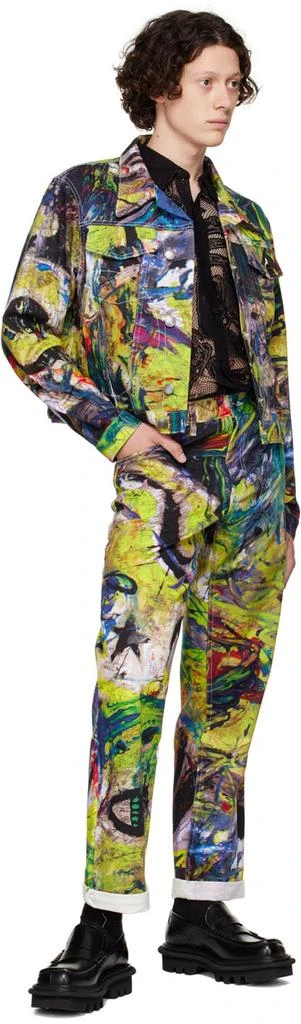 商品Charles Jeffrey Loverboy|Multicolor Denim Jacket,价格¥1504,第4张图片详细描述
