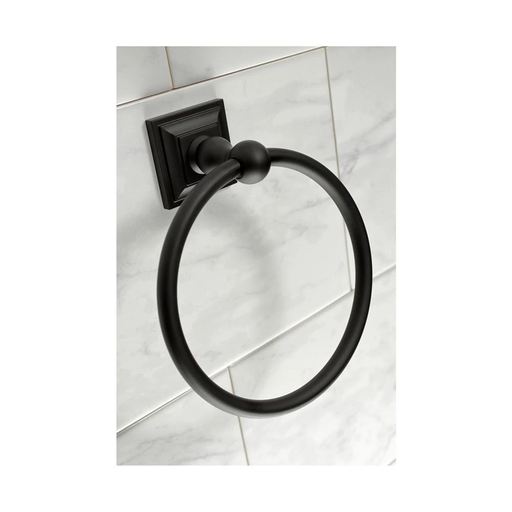 商品Kingston Brass|Serano 5-Pc. Bathroom Accessory Set in Black,价格¥1373,第2张图片详细描述