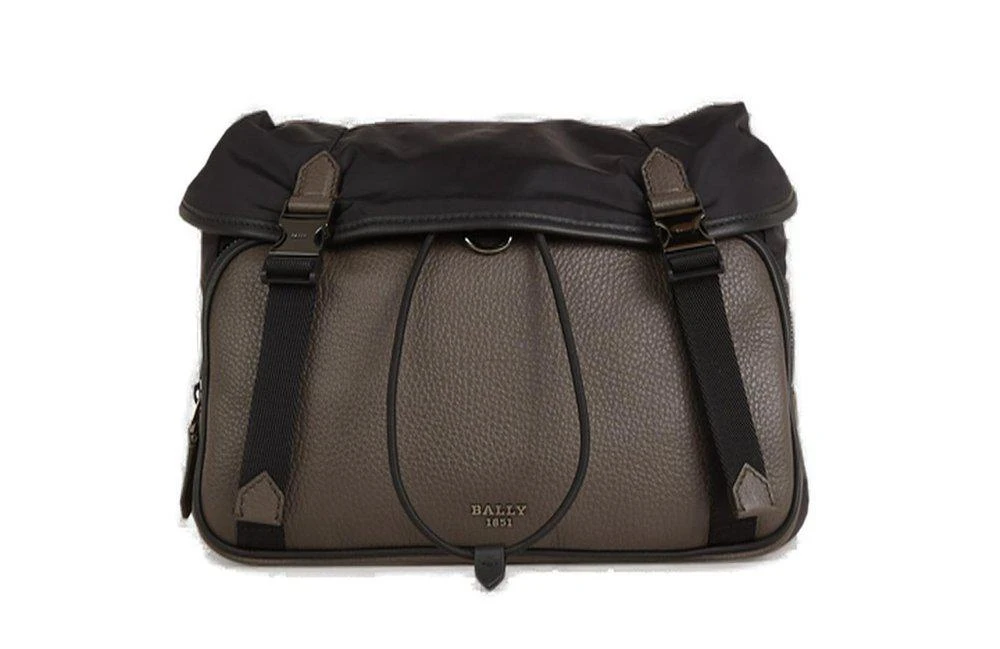 商品Bally|Bally Borissey Logo-Engraved Crossbody Bag,价格¥5317,第1张图片