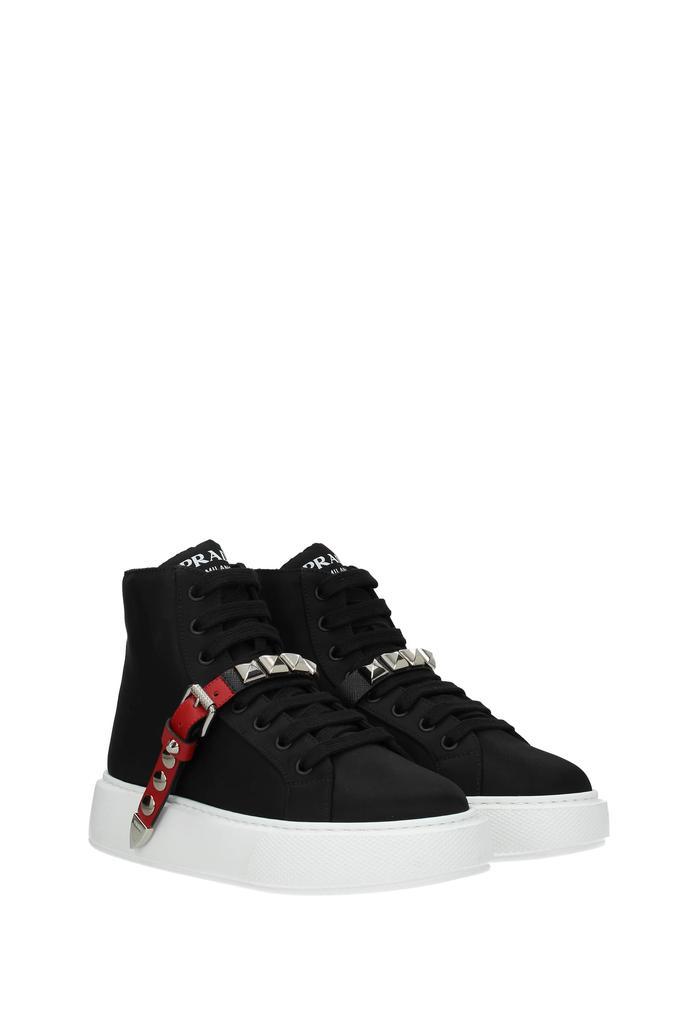 商品Prada|Sneakers Nylon Black Red,价格¥2505,第4张图片详细描述