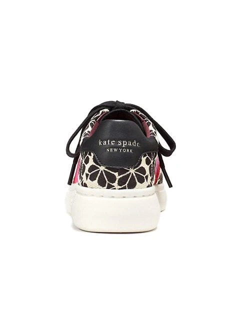 商品Kate Spade|Keswick Floral Jacquard Low-Top Sneakers,价格¥1176,第2张图片详细描述