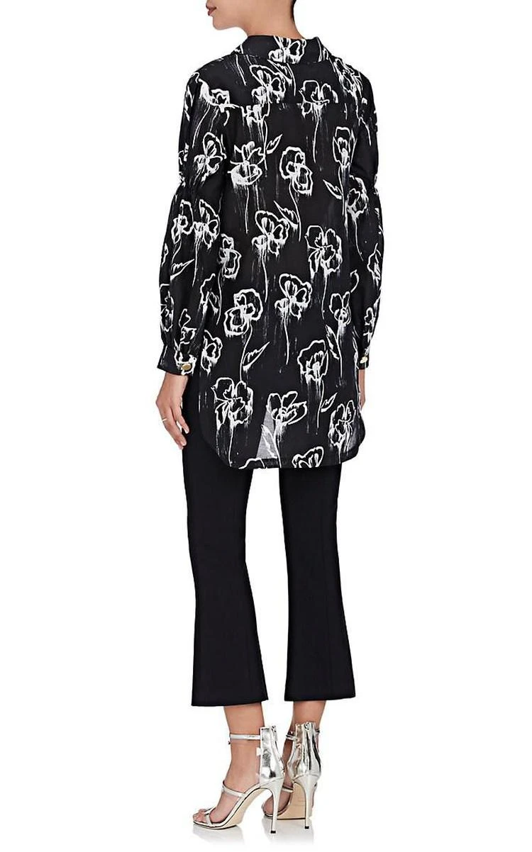 商品MANNING CARTELL|Floral Cotton-Silk Voile Blouse,价格¥1831,第4张图片详细描述