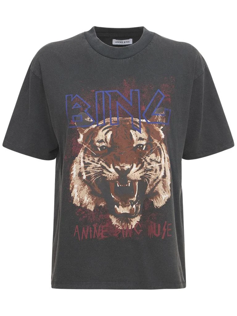 商品ANINE BING|Tiger Printed T-shirt,价格¥774,第1张图片