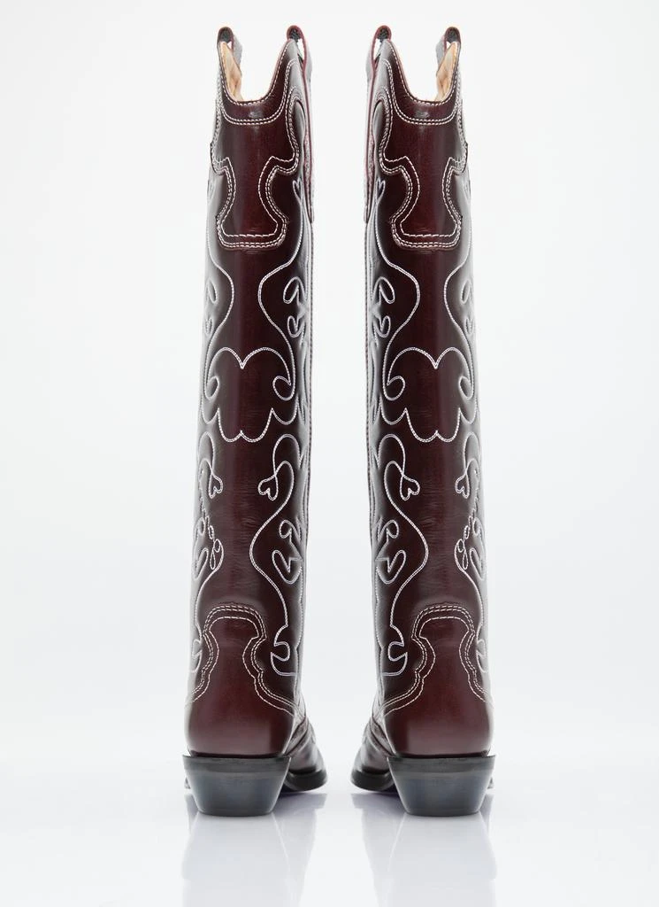 商品Ganni|Embroidered Western Boots,价格¥3095,第5��张图片详细描述