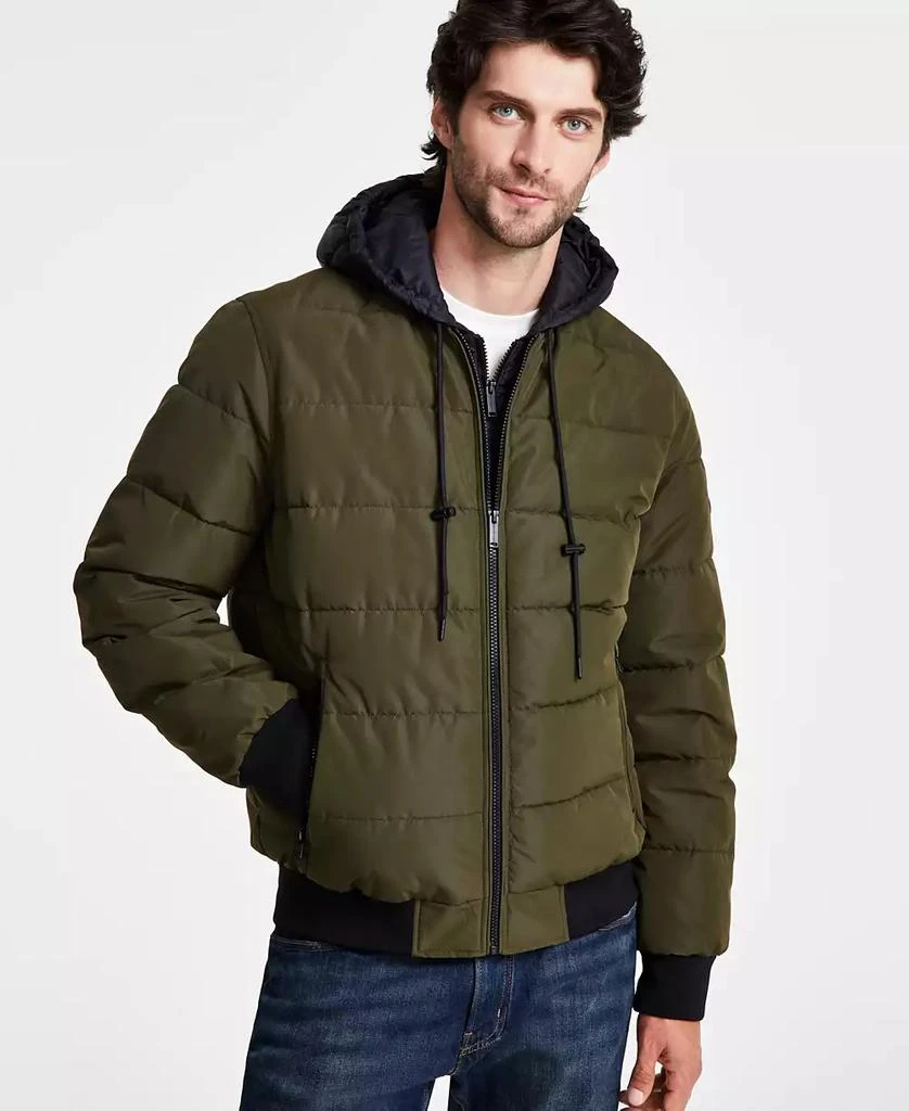 商品Michael Kors|MK男士防水保暖飞行员夹克,价格¥520,第1张图片