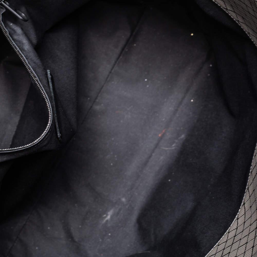 Bottega Veneta Grey/Black PVC and Leather Marco Polo Tote商品第7张图片规格展示