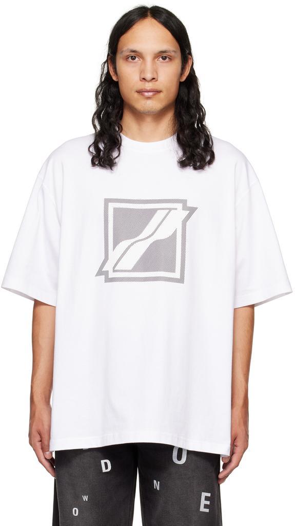 商品We11done|White Bonded T-Shirt,价格¥555,第1张图片