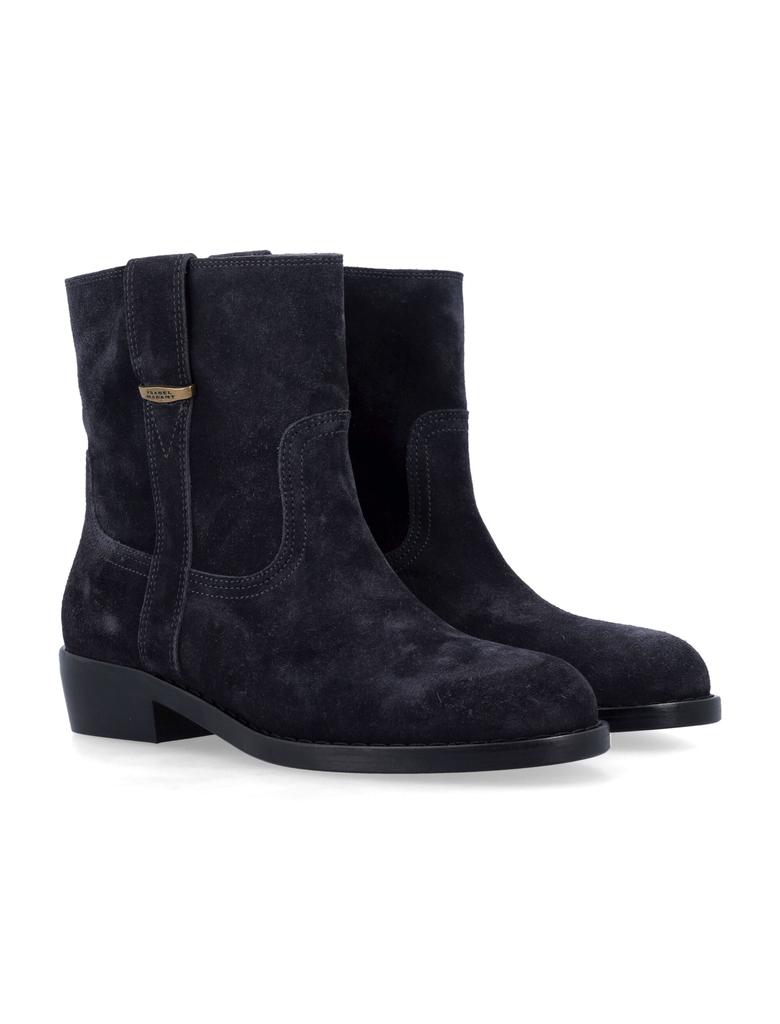 【関税&送料込】Isabel Marant Biscuit Suede Lylie Ankle Boot Lylie 35 suede ankle boots in beige - Isabel Marant | Mytheresa