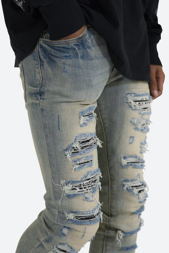 X165 Paisley Skinny Denim - Blue/Black 商品