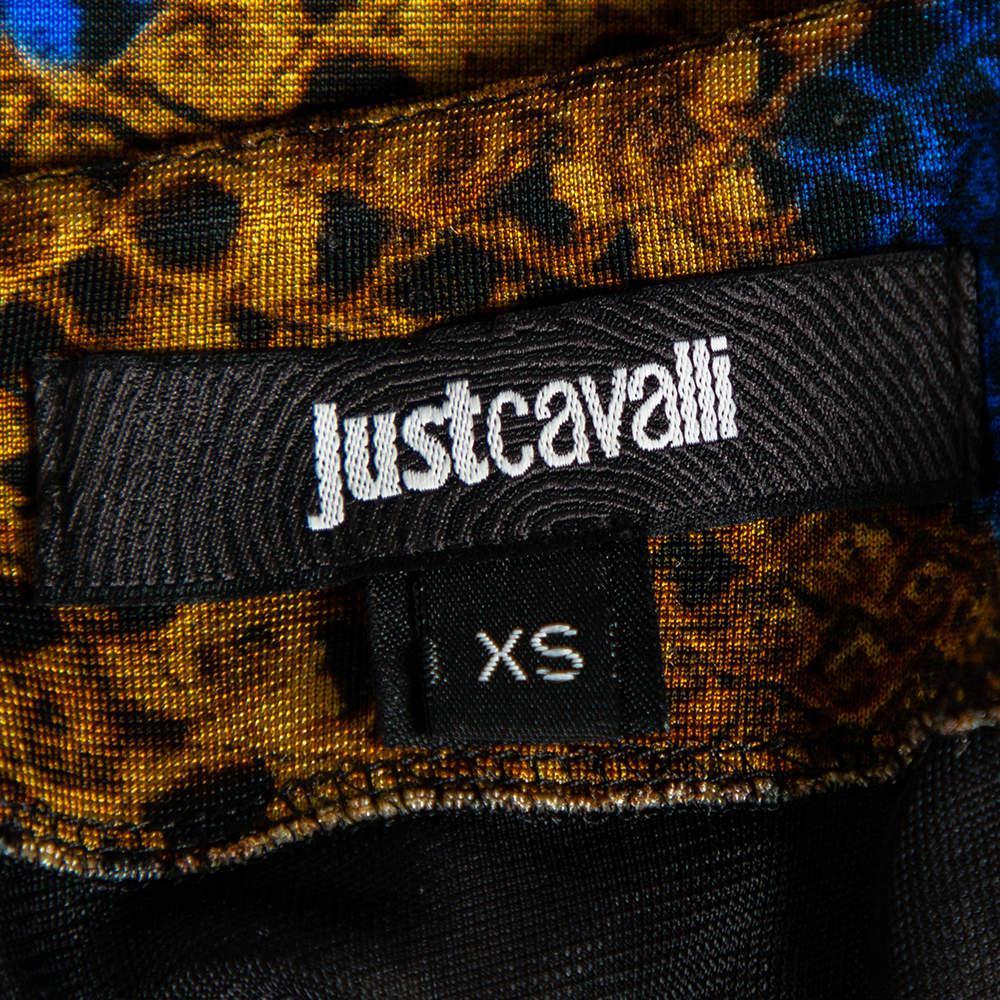 商品[二手商品] Just Cavalli|Just Cavalli Multicolored Snake Print Jersey Skirt XS,价格¥775,第7张图片详细描述