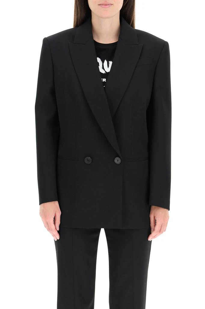 商品Alexander McQueen|Alexander mcqueen double-breasted wool blazer,价格¥7036,第2张图片详细描述