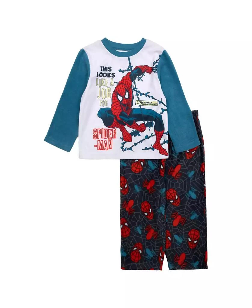 商品Spider-Man|Spiderman Toddler Boy Long Sleeve and Pants, 2-Piece Set,价格¥150,第1张图片