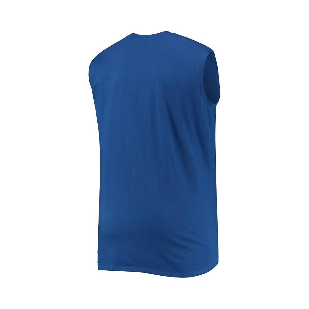 商品Profile|Men's Royal Chicago Cubs Big and Tall Jersey Muscle Tank Top,价格¥261,第4张图片详细描述