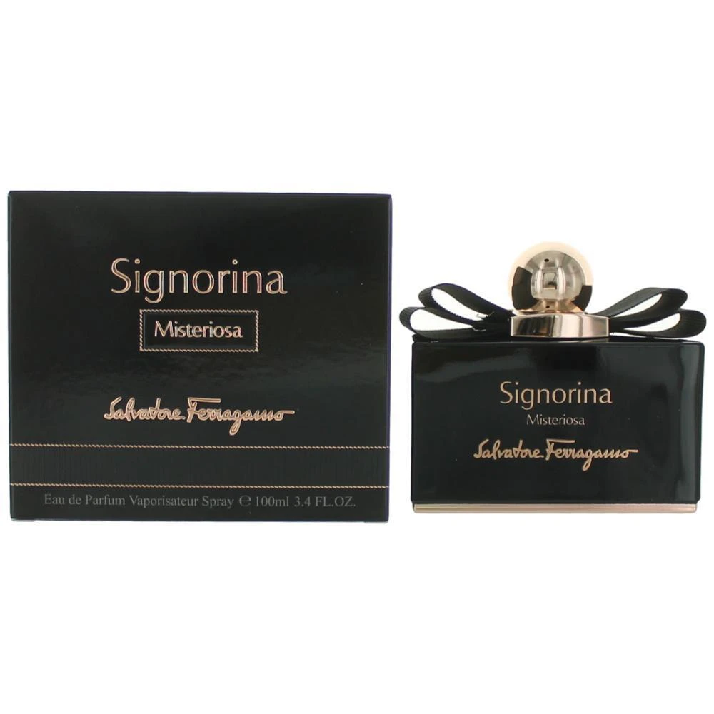 商品Salvatore Ferragamo|Signorina Misteriosa by Salvatore Ferragamo, 3.4 oz Eau De Parfum Spray for Women,价格¥419,第1张图片