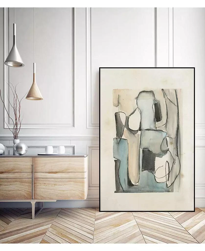 36" x 24" Subdued Abstract I Art Block Framed Canvas 商品