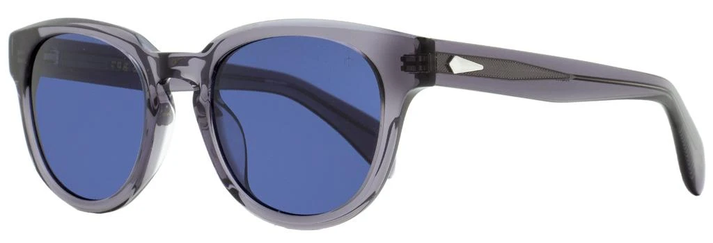 商品Rag & Bone|Rag & Bone Men's Slayton Sunglasses RNB6001S KB7KU Transparent Grey 51mm,价格¥436,第1张图片